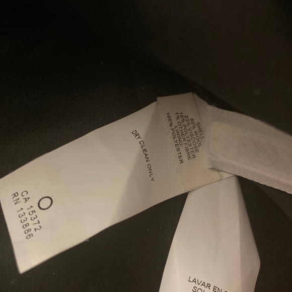 Stylish black wool J Crew factory coat. - Picture 5 of 8